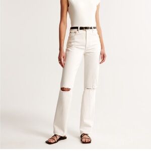 NWT Abercrombie 90’s Straight Jeans